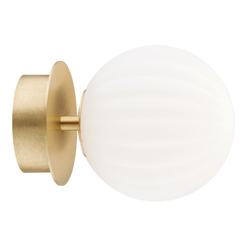 Argon 8504 - Wandlamp PALOMA 1xE14/7W/230V goud/wit