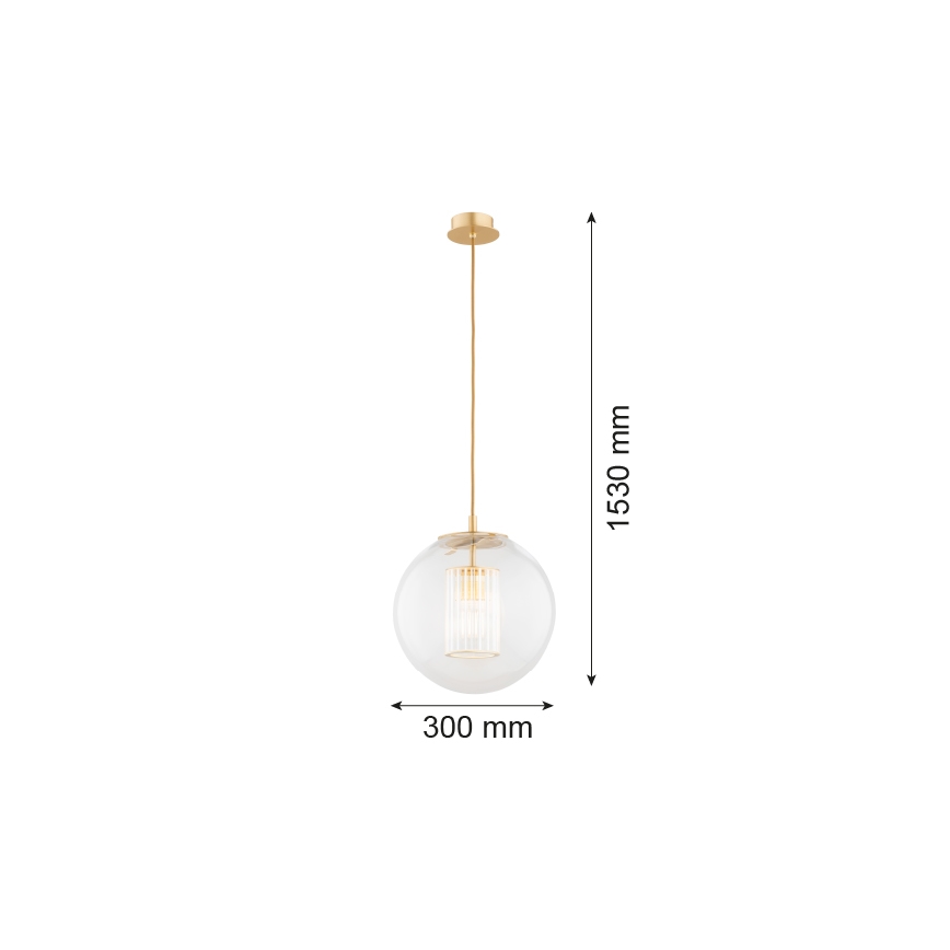 Argon 8626 - Hanglamp aan een koord HAMPTON 1xE27/15W/230V