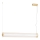 Argon 8627 - LED Hanglamp aan een koord HAMPTON LED/60W/230V 3000K 80 cm messing