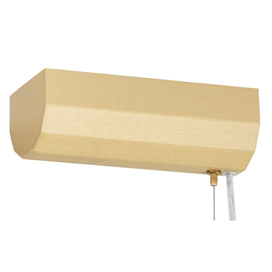 Argon 8627 - LED Hanglamp aan een koord HAMPTON LED/60W/230V 3000K 80 cm messing