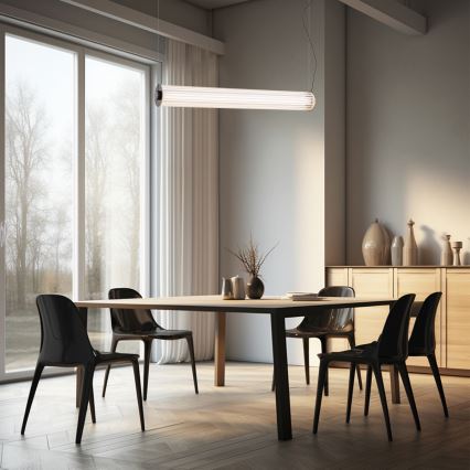 Argon 8628 - LED Hanglamp aan een koord HAMPTON LED/60W/230V 3000K 80 cm zwart