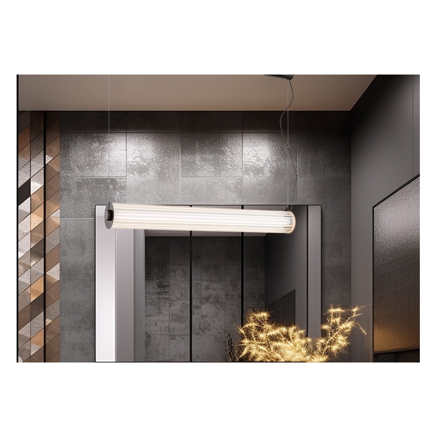 Argon 8628 - LED Hanglamp aan een koord HAMPTON LED/60W/230V 3000K 80 cm zwart