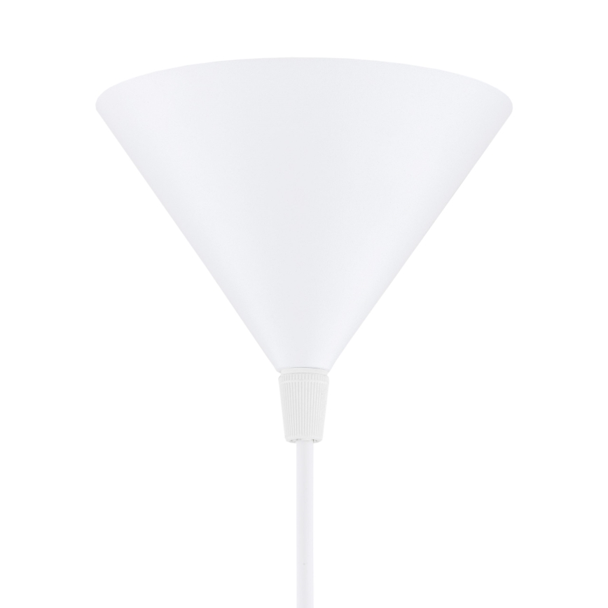 Argon 8631 - Hanglamp aan een koord KEGEL 1xE27/15W/230V wit
