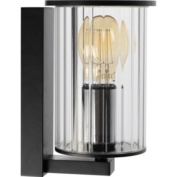 Argon 8748 - Wandlamp voor buiten NORFOLK 1xE27/15W/230V IP44 zwart