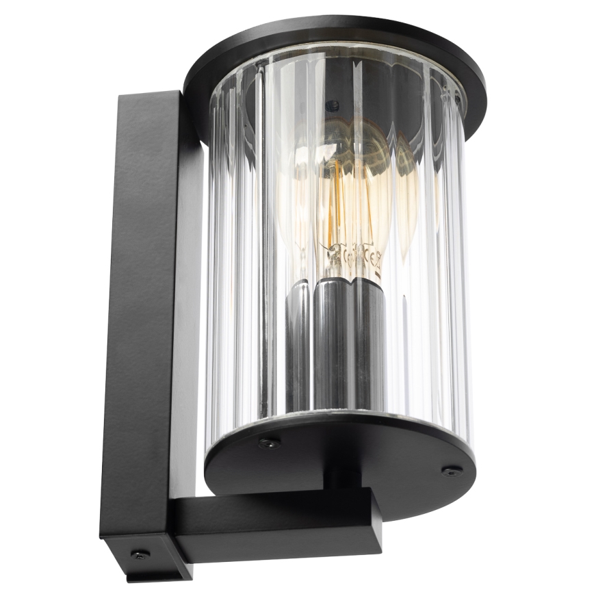 Argon 8748 - Wandlamp voor buiten NORFOLK 1xE27/15W/230V IP44 zwart