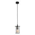 Argon 8751 - Hanglamp aan een koord voor buiten NORFOLK 1xE27/15W/230V IP44 zwart