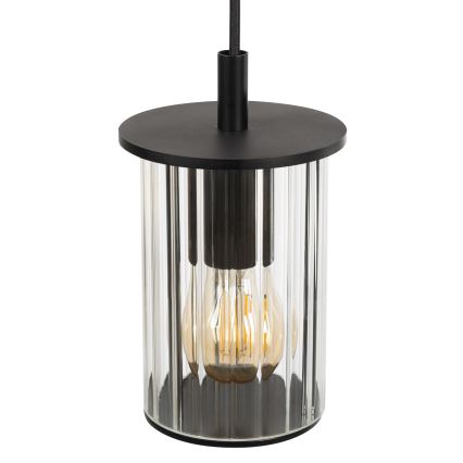 Argon 8751 - Hanglamp aan een koord voor buiten NORFOLK 1xE27/15W/230V IP44 zwart