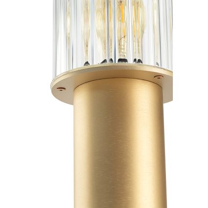 Argon 8753 - Buitenlamp NORFOLK 1xE27/15W/230V IP44 52cm goud