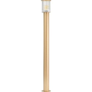Argon 8754 - Buitenlamp NORFOLK 1xE27/15W/230V IP44 124cm goud