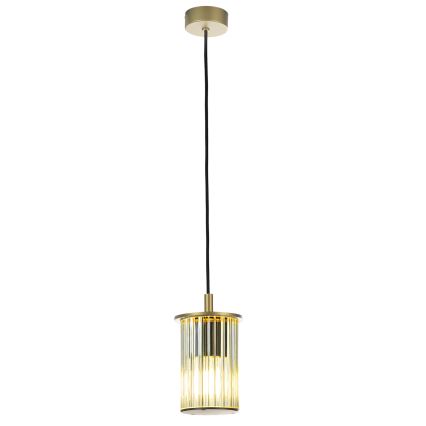 Argon 8755 - Hanglamp aan een koord voor buiten NORFOLK 1xE27/15W/230V IP44 goud