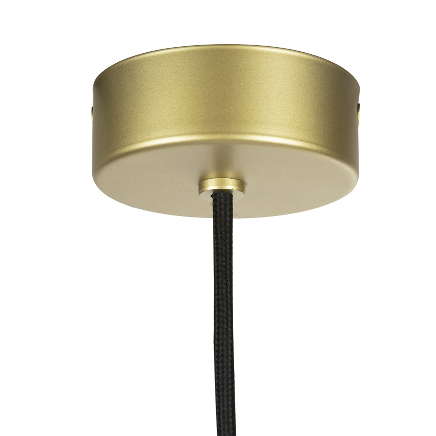 Argon 8755 - Hanglamp aan een koord voor buiten NORFOLK 1xE27/15W/230V IP44 goud