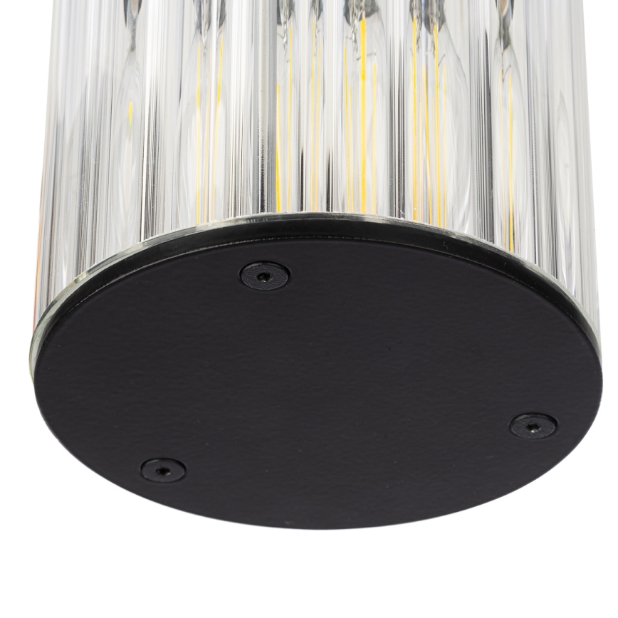 Argon 8773 - Plafondlamp voor buiten NORFOLK 1xE27/15W/230V IP44 zwart