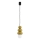 Argon 8787 - Badkamer hanglamp aan een koord ORLANDO PLUS 1xG9/6W/230V IP44 bruin