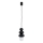 Argon 8788 - Hanglamp voor de badkamer met kabel ORLANDO PLUS 1xG9/6W/230V IP44 zwart