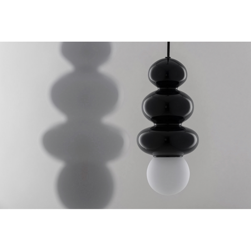 Argon 8788 - Hanglamp voor de badkamer met kabel ORLANDO PLUS 1xG9/6W/230V IP44 zwart
