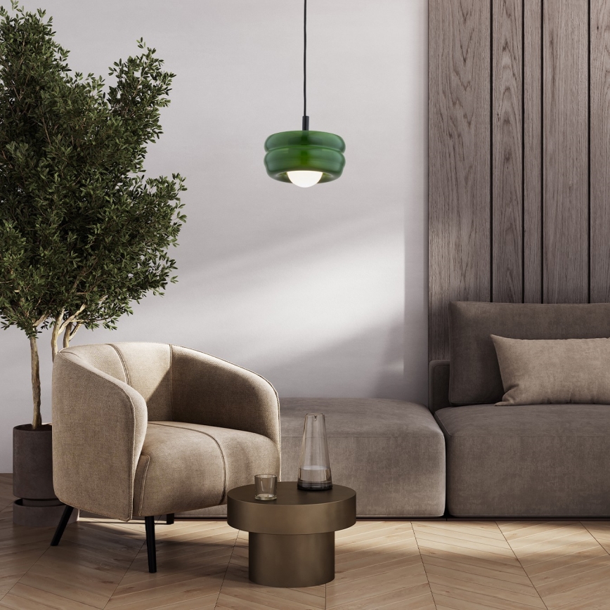 Argon 8815 - Hanglamp aan een koord TEVO 1xG9/4,5W/230V groen