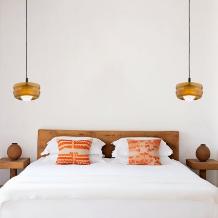 Argon 8816 - Hanglamp aan een koord TEVO 1xG9/4,5W/230V bruin/gerookt