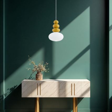 Argon 8821 - Hanglamp aan een koord DIEGO 1xGU10/5W/230V wit/bruin