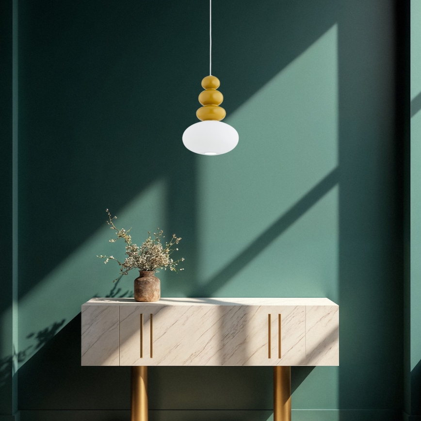 Argon 8821 - Hanglamp aan een koord DIEGO 1xGU10/5W/230V wit/bruin