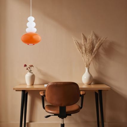 Argon 8822 - Hanglamp aan een koord DIEGO 1xGU10/5W/230V wit/oranje