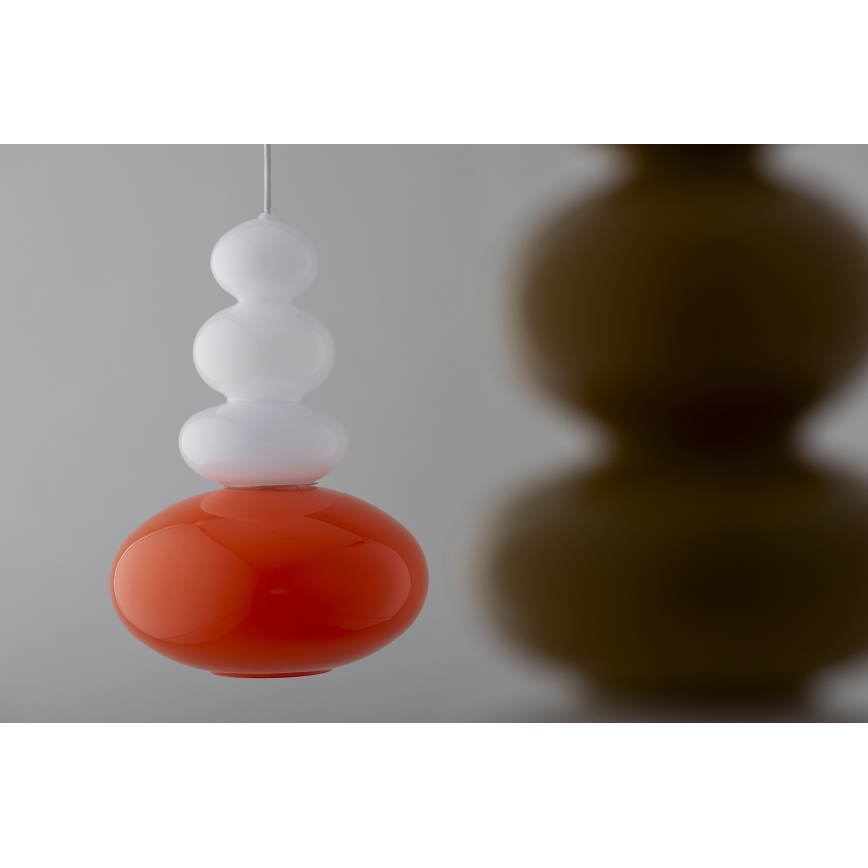 Argon 8822 - Hanglamp aan een koord DIEGO 1xGU10/5W/230V wit/oranje