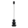 Argon 8827 - Hanglamp aan een koord ORLANDO 1xGU10/5W/230V zwart
