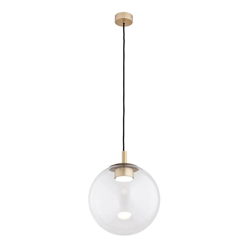 Argon 8828 - Hanglamp aan een koord SACRAMENTO 1xGX53/8W/230V doorzichtig/goud