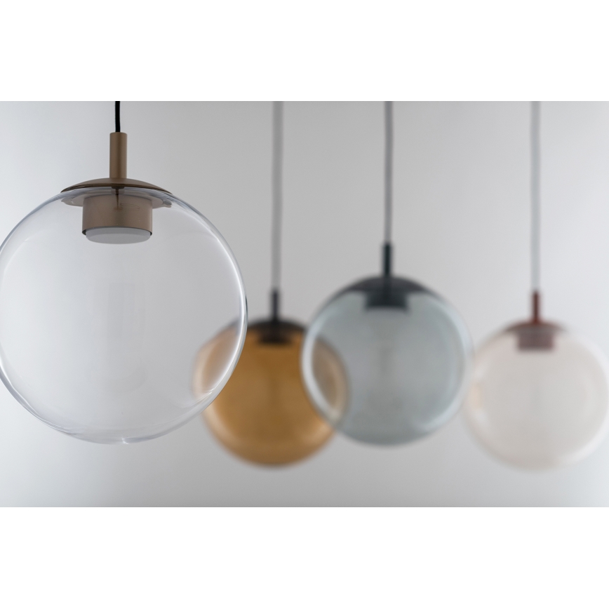 Argon 8828 - Hanglamp aan een koord SACRAMENTO 1xGX53/8W/230V doorzichtig/goud