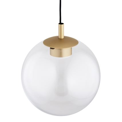 Argon 8828 - Hanglamp aan een koord SACRAMENTO 1xGX53/8W/230V doorzichtig/goud