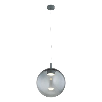 Argon 8830 - Hanglamp aan een koord SACRAMENTO 1xGX53/8W/230V groen/gerookt