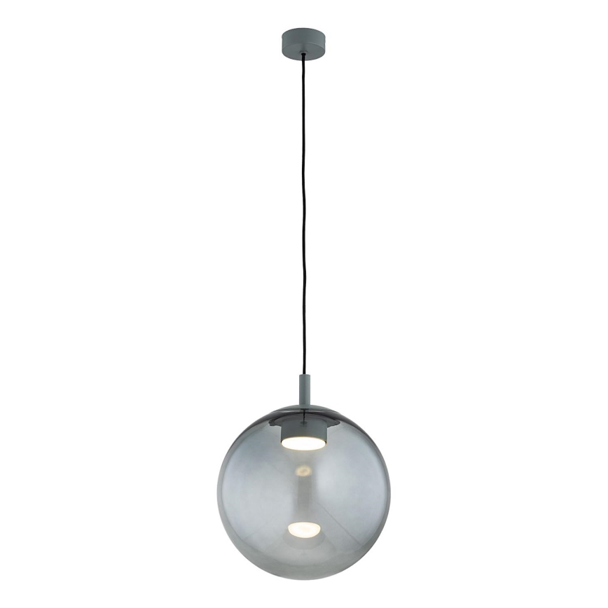 Argon 8830 - Hanglamp aan een koord SACRAMENTO 1xGX53/8W/230V groen/gerookt
