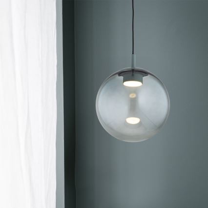 Argon 8830 - Hanglamp aan een koord SACRAMENTO 1xGX53/8W/230V groen/gerookt