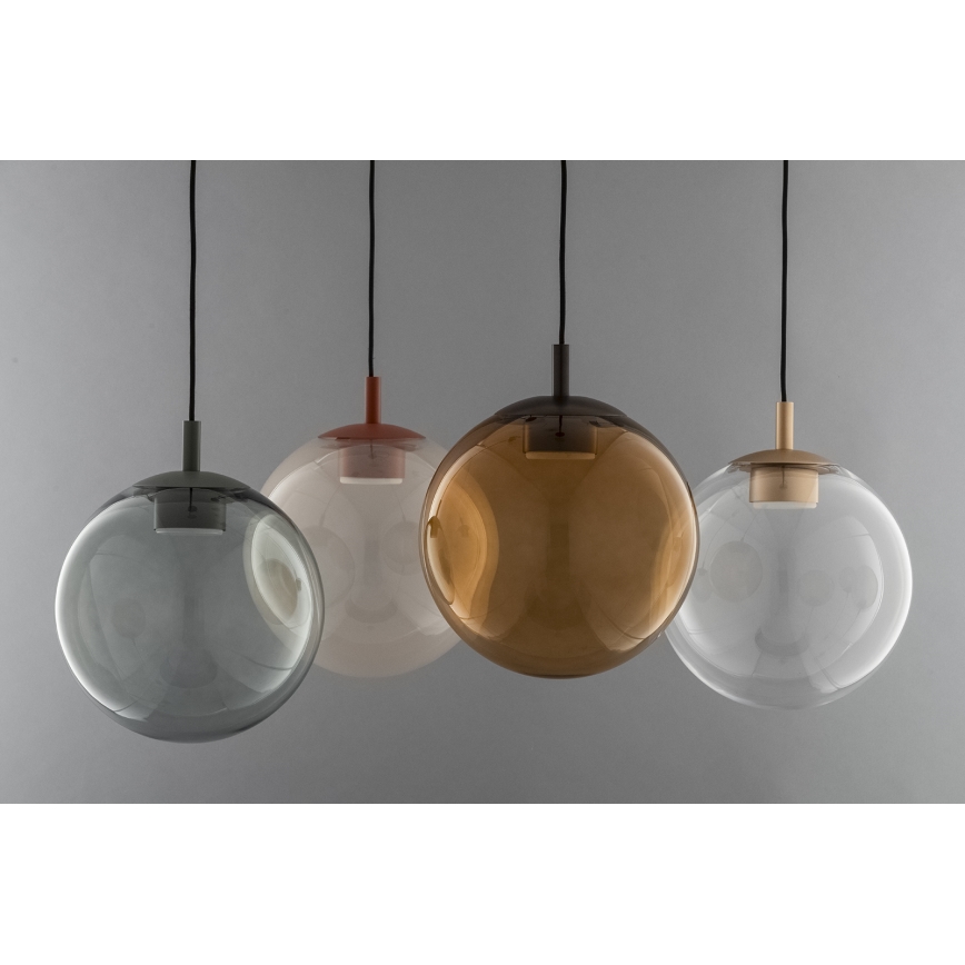Argon 8831 - Hanglamp aan een koord SACRAMENTO 1xGX53/8W/230V bruin/gerookt