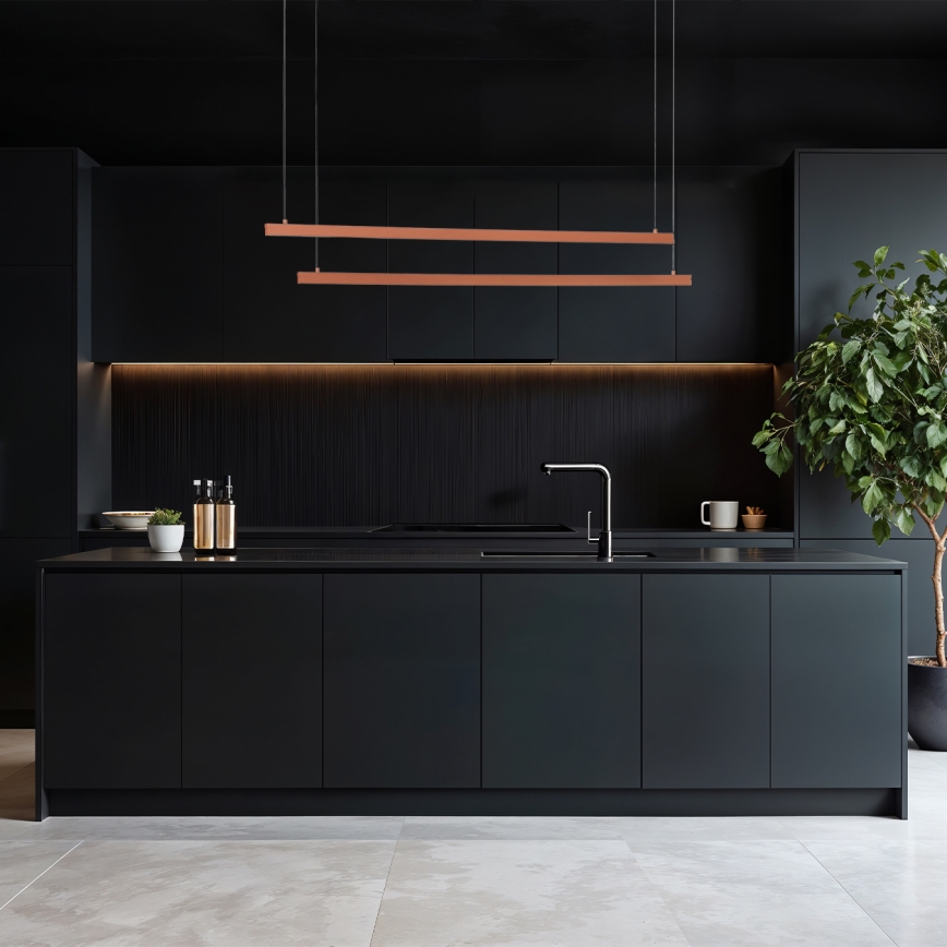 Argon 8837 - LED Hanglamp aan een koord MIAMI LED/74W/230V 3000K bruin