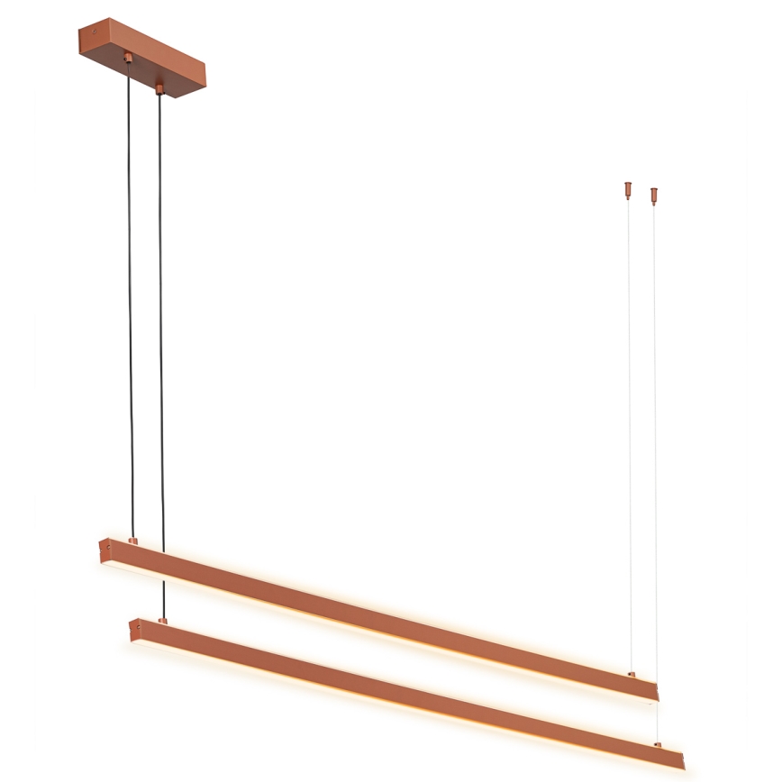 Argon 8837 - LED Hanglamp aan een koord MIAMI LED/74W/230V 3000K bruin