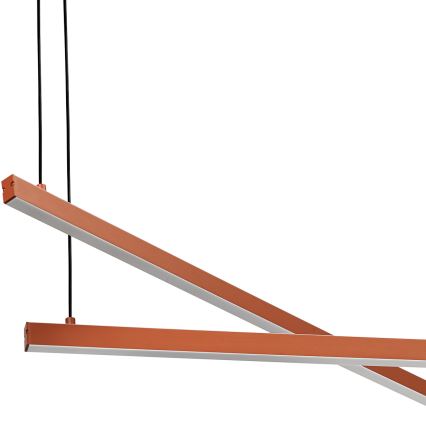 Argon 8837 - LED Hanglamp aan een koord MIAMI LED/74W/230V 3000K bruin