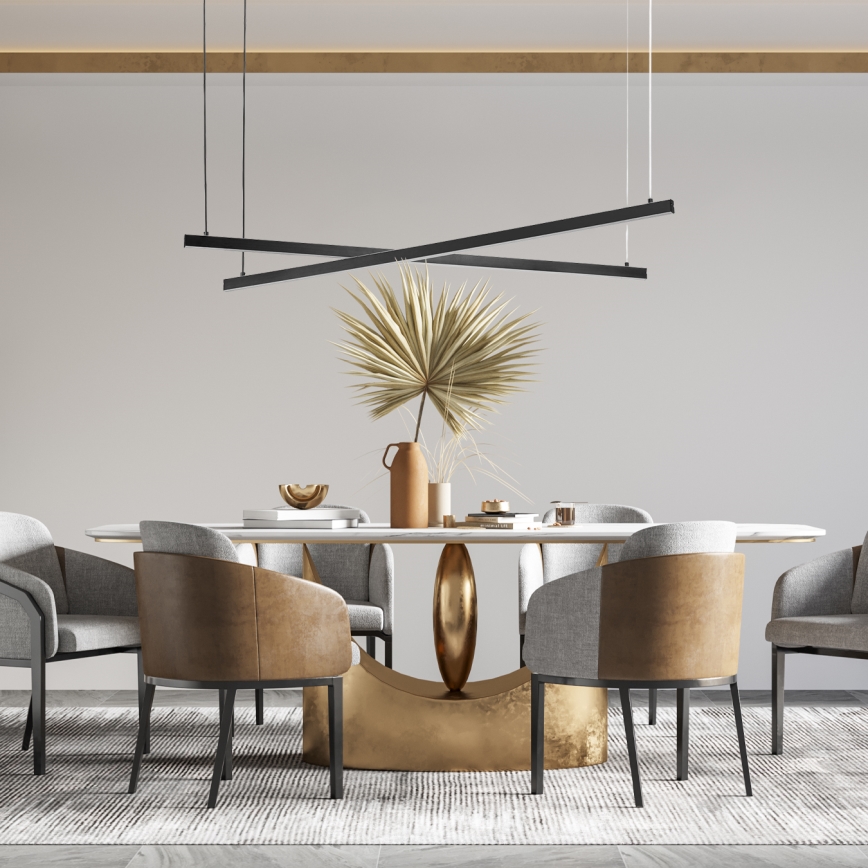 Argon 8838 - LED Hanglamp aan een koord MIAMI LED/74W/230V 3000K zwart