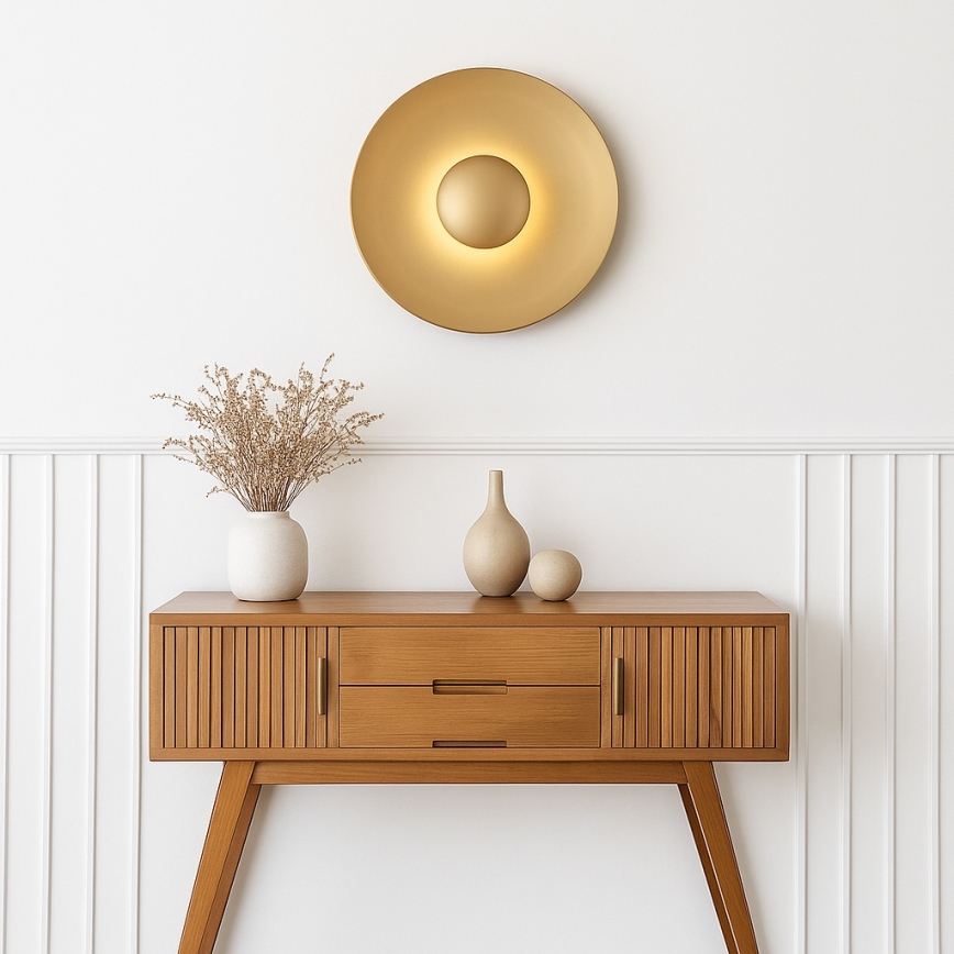 Argon 8865 - LED-wandlamp BOLTON LED/12,5W/230V 3000K goud