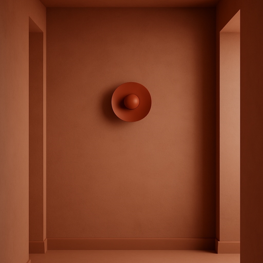 Argon 8866 - LED wandlamp BOLTON LED/12,5W/230V 3000K terracotta