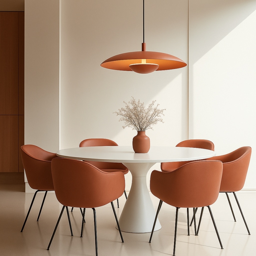 Argon 8870 - LED-kroonluchter aan kabel BOLTON LED/12,5W/230V 3000K terracotta