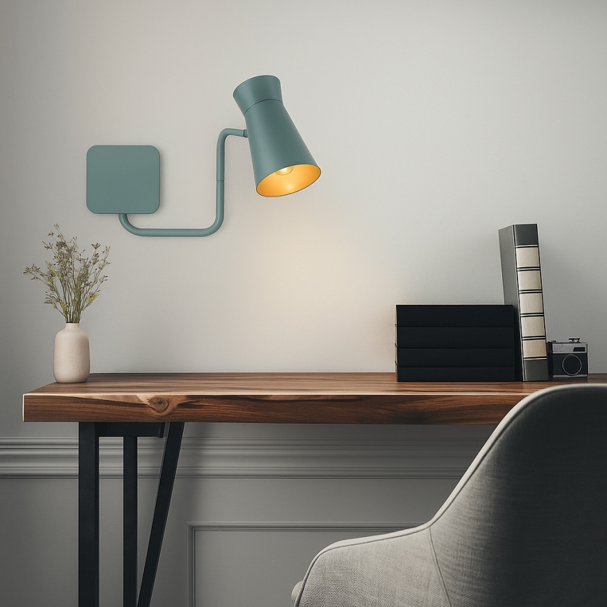 Argon 8883 - Wandlamp LORD 1xE14/7W/230V grijs