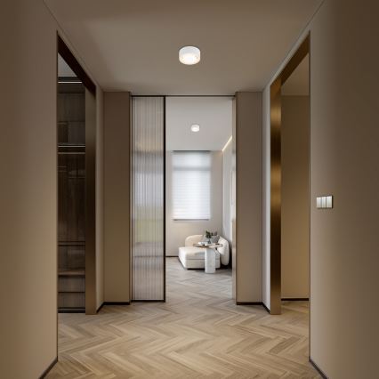 Argon 8915 - Plafondlamp ELORA 1xGX53/7W/230V Ø 11 cm wit