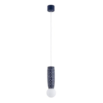 Argon 8937 - Hanglamp aan kabel BOLL 1xG9/6W/230V blauw