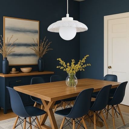 Argon 8947 - Hanglamp met kabel BOLL 1xG9/6W/230V wit