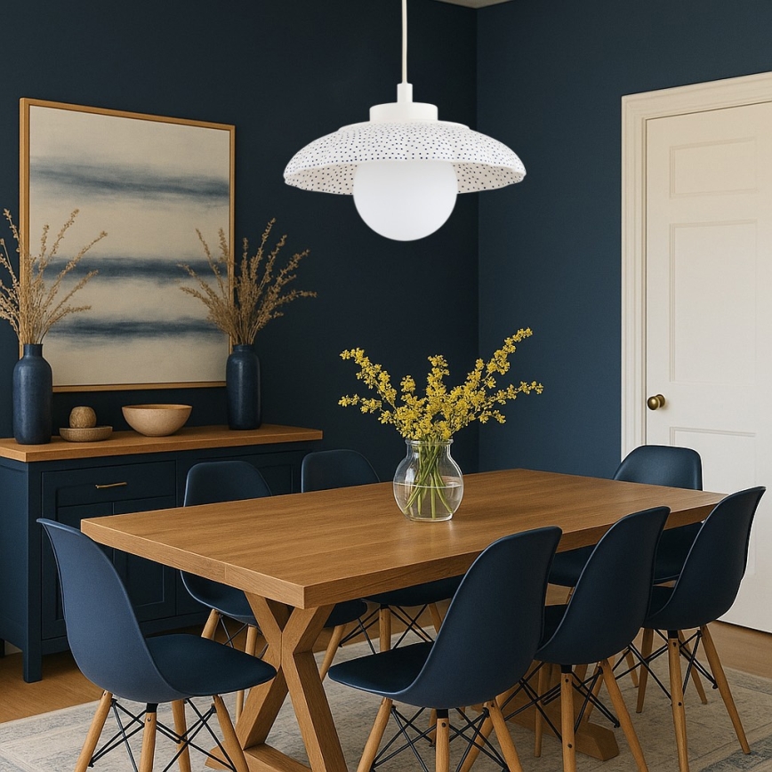 Argon 8947 - Hanglamp met kabel BOLL 1xG9/6W/230V wit