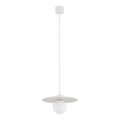 Argon 8949 - Hanglamp aan snoer BOLL 1xG9/6W/230V wit