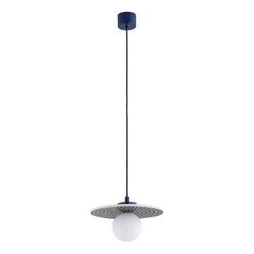 Argon 8950 - Hanglamp aan kabel BOLL 1xG9/6W/230V blauw
