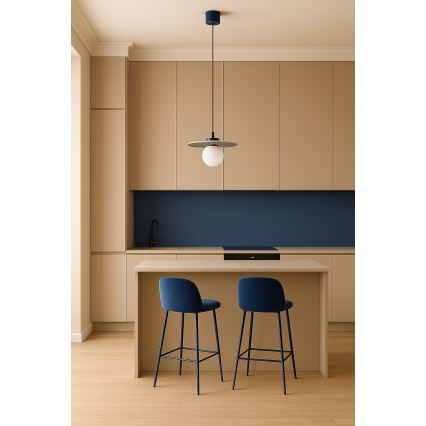 Argon 8950 - Hanglamp aan kabel BOLL 1xG9/6W/230V blauw