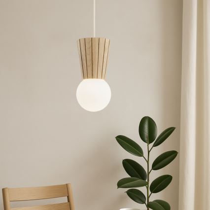 Argon 8951 - Badkamerhanglamp aan kabel VOLANTE 1xG9/6W/230V IP44 beige