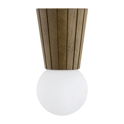 Argon 8974 - Plafondlamp voor badkamer VOLANTE 1xG9/6W/230V IP44 Ø 12 cm bruin